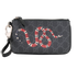 Gucci Kingsnake Pouch, &pound;250, Accessories, Grey, Canvas, Front view